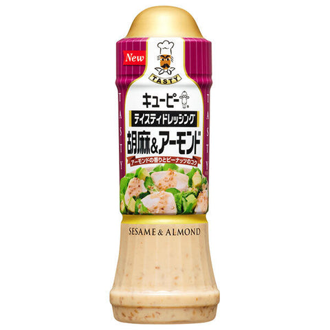 KEWPIE Tasty Dressing with Sesame and Peanuts 210ml PET Bottle x 12 