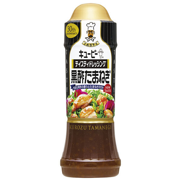 Kewpie Tasty Dressing Black Vinegar Onion 210ml PET x 12 pieces [Shipped in Japan]