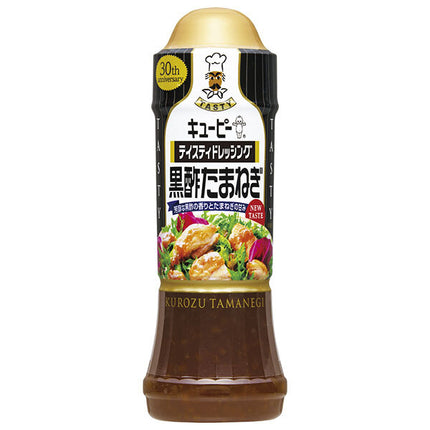 Kewpie Tasty Dressing Black Vinegar Onion 210ml PET x 12 pieces [Shipped in Japan]