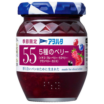 Aohata 55 5 kinds of berries (strawberry, blueberry, raspberry, cranberry, blackcurrant) 150g bottle x 12 pieces 