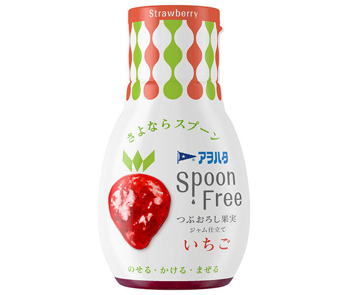 Aohata Spoon Free Strawberry 165g x 12 pieces [Shipped in Japan]
