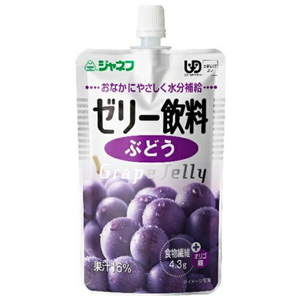Kewpie Janef Jelly Drink Grape 100g pouch x 8 pieces [Shipped in Japan]