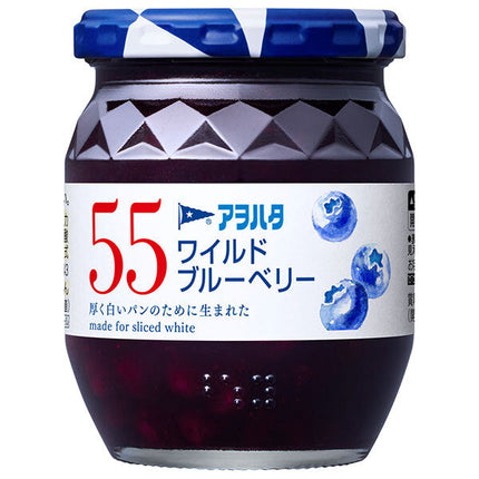 Aohata 55 Wild Blueberry 250g jar x 6 pieces [Shipped in Japan]