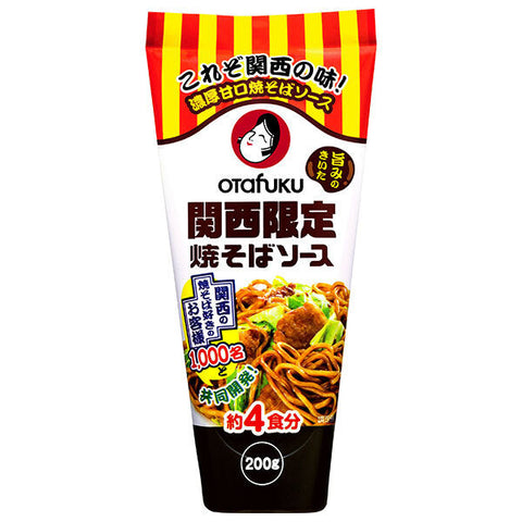 Otafuku Kansai Limited Yakisoba Sauce 200g x 12 bottles 