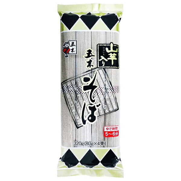 五木食品 山芋入りそば 320g×20袋入【日本出荷】