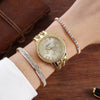Unisex Three-piece Bracelet Watch for women
