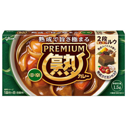 Ezaki Glico Glico Premium Mature Curry Medium Spicy 160g x 10 pieces [Shipped in Japan]