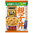 Ezaki Glico DONBURI-tei 3-meal pack Oyakodon (180g x 3 bags) x 10 bags [Shipped in Japan]