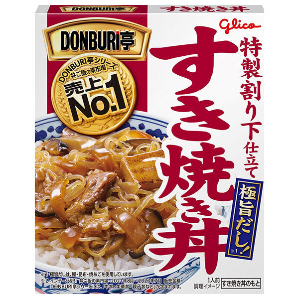 Ezaki Glico DONBURI-tei Sukiyaki Bowl 170g x 10 pieces [Shipped in Japan]