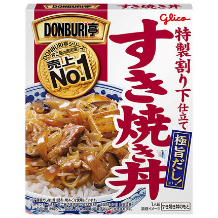 Ezaki Glico DONBURI-tei Sukiyaki Bowl 170g x 10 pieces [Shipped in Japan]