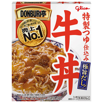 Bol de bœuf Ezaki Glico DONBURI-tei 160g x 10 pièces 