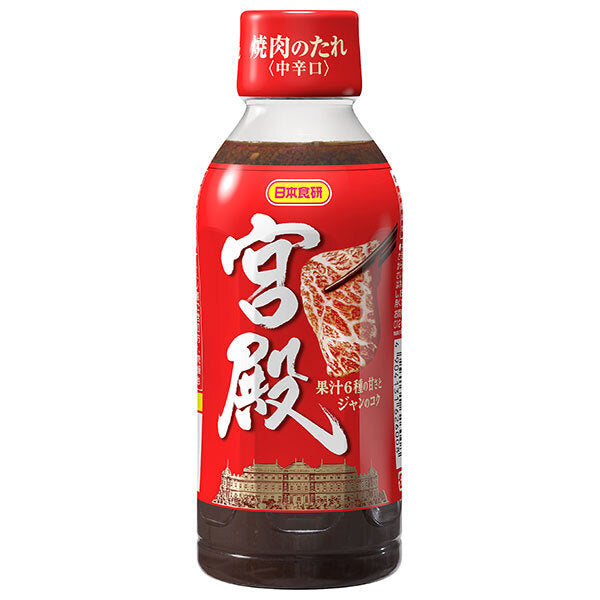 Nippon Shokuken Yakiniku Sauce Palace 350g plastic bottles x 24 (12 x 2) bottles [shipped in Japan]