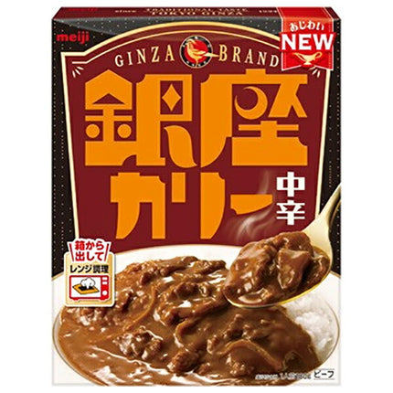 Meiji Ginza Curry Medium Spicy 180g x 30 pieces [Shipped in Japan]