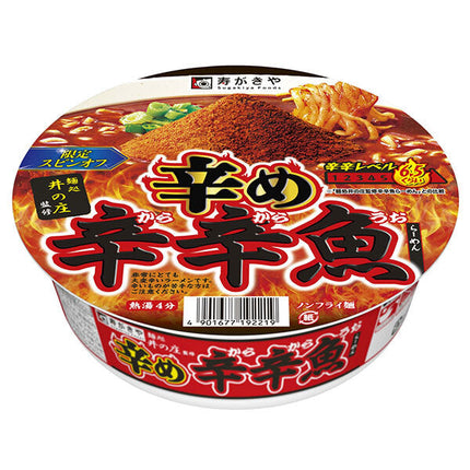 Sukiya Mensho Inosho Supervised Spicy Spicy Fish Ramen 137g x 12 pieces 