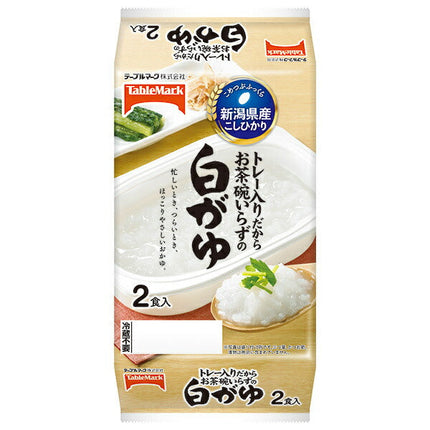 【賞味期限2026.04.11かそれ以降】テーブルマーク 新潟県産こしひかり白がゆ 2食 (250g×2個)×8個入【日本出荷】