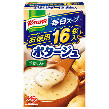 Ajinomoto Knorr Mainichi Soup Potage (15.7g x 16 bags) x 3 pieces