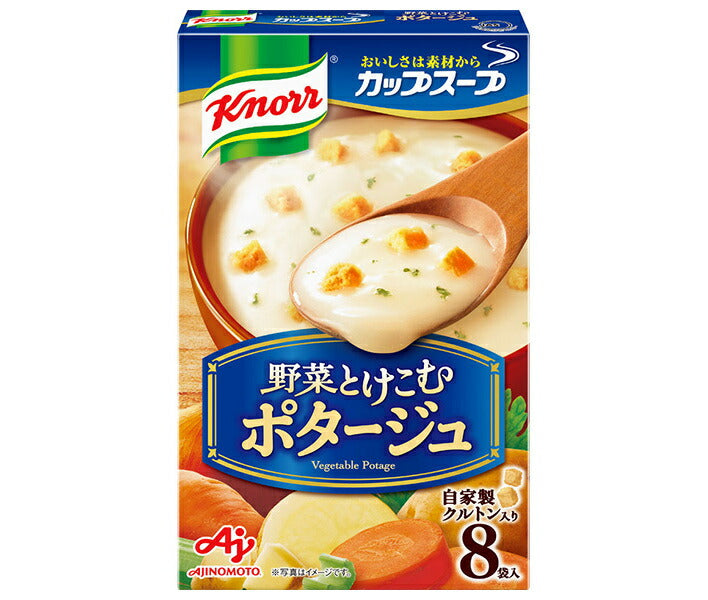 Ajinomoto Knorr Cup Soup Potage (16.5g x 8 bags) x 6 boxes [shipped in Japan]