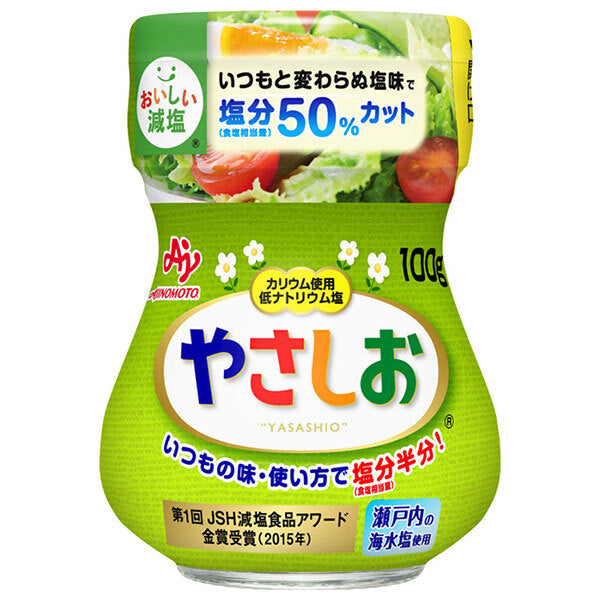 味の素 やさしお 100g瓶×10本入【日本出荷】