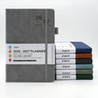 2026–2027 Weekly Monthly Planner Notebook – A5 Faux Leather Cover, 100gsm, Sewn Binding (7 Colours)
