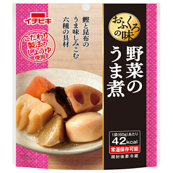 Ichibiki Mom's Flavor Boiled Vegetables 60g x 10 bags [Shipped in Japan]