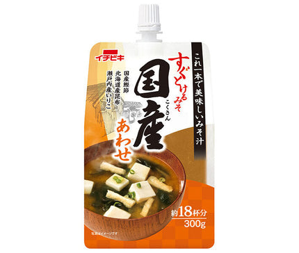 Ichibiki Quickly Melt Miso Domestic Mix 300g x 10 pièces 