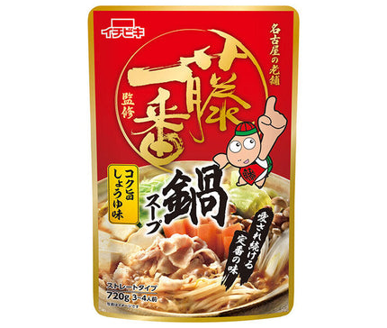 Ichibiki Straight Fujiichiban Supervised Hot Pot Soup Rich Soy Sauce Flavor 720g x 10 Bags 