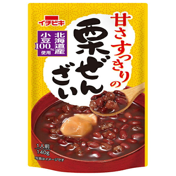 Ichibiki Sweet and refreshing chestnut zenzai 140g x 20 (10 x 2) bags [shipped in Japan]