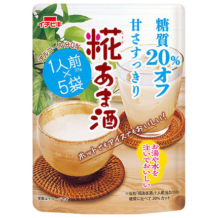 Ichibiki 20% less sugar Koji Amazake (1 serving x 5 bags) 185g x 8 bags