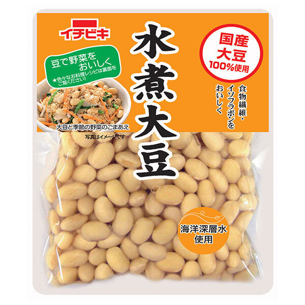 Ichibiki Domestic boiled soybeans 140g x 12 bags [shipped in Japan]