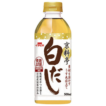 Ichibiki Kyoryotei White Dashi Stock 500ml PET Bottle x 12 Bottles 