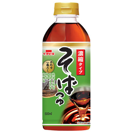 Ichibiki concentrated soba soup 500ml plastic bottle x 12 bottles 