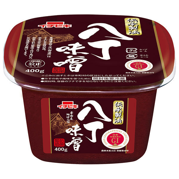 Ichibiki traditional method Hatcho miso 400g x 6 pieces [shipped in Japan]