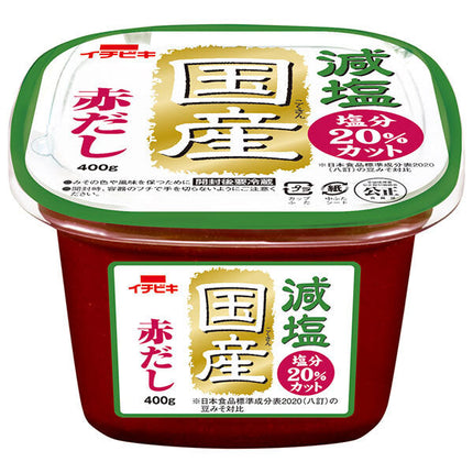 Ichibiki Low-sodium Domestic Red Soup Stock 400g x 6 