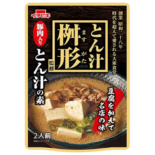 Ichibiki Tonjiru Masugata supervised Tonjiru base 2 servings 200g x 10 bags [shipped in Japan]