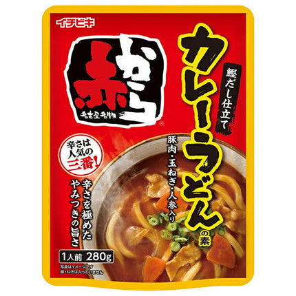 Ichibiki Red Curry Udon Mix 280g x 10 bags [Shipped in Japan]