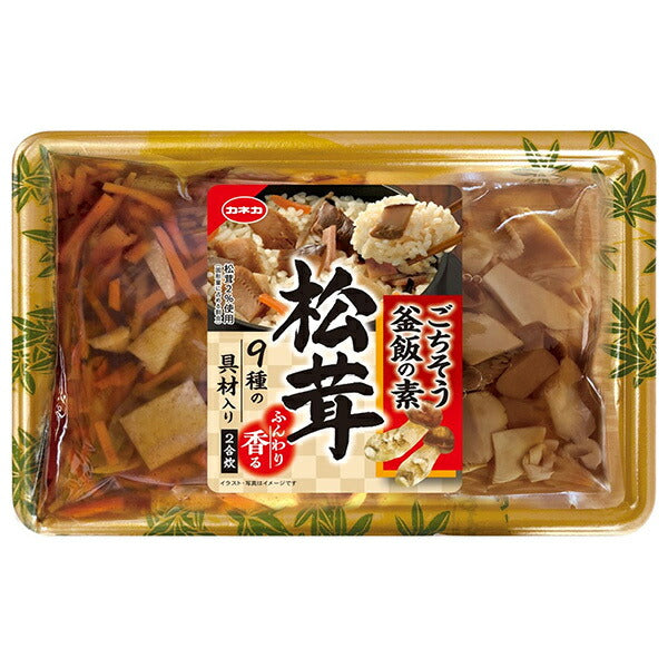 Ichibiki Gochisou Kamameshi no Moto (riz au four pour un repas spécial) - Morille (Matsutake) - 352g x 6 boîtes