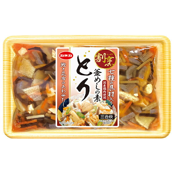 Ichibiki, bouillon pour riz cuit au wok, poulet, 414g x 6 sachets.