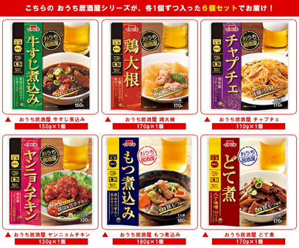 イチビキ おうち居酒屋 6種詰め合わせセット ×6袋入【日本出荷】