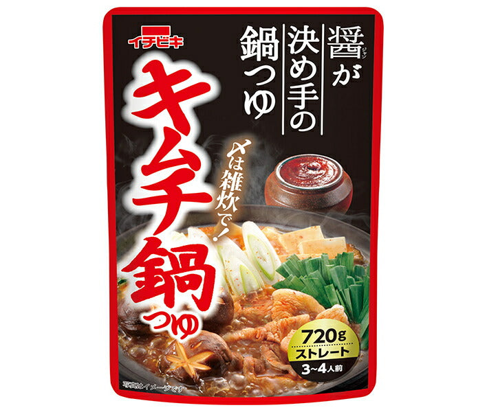 Ichibiki Straight Kimchi Hot Pot Soup 720g x 10 bags [Shipped in Japan]