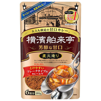 Ebara Foods Yokohama Kyoraitei Curry Flakes Rich Sweet 180g x 10 pieces [Shipped in Japan]