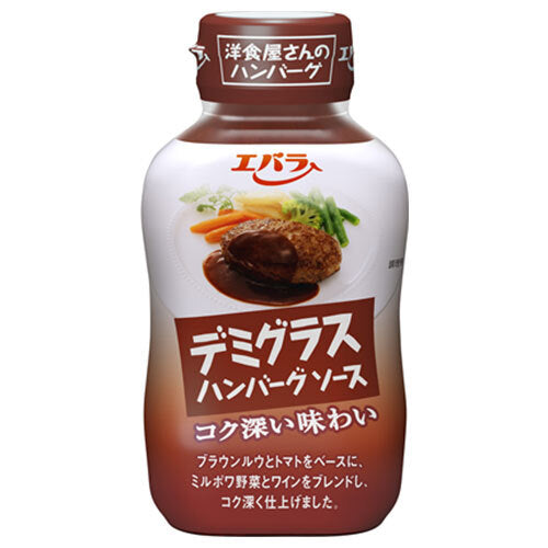 エバラ食品 ハンハバーグソースデミグラス 225g×12本入【日本出荷】