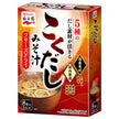 Soupe miso Kokudashi lyophilisée Nagatanien 8 sachets 63,2 g x 5 sachets 