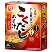 Soupe miso Kokudashi lyophilisée Nagatanien 8 sachets 63,2 g x 5 sachets 