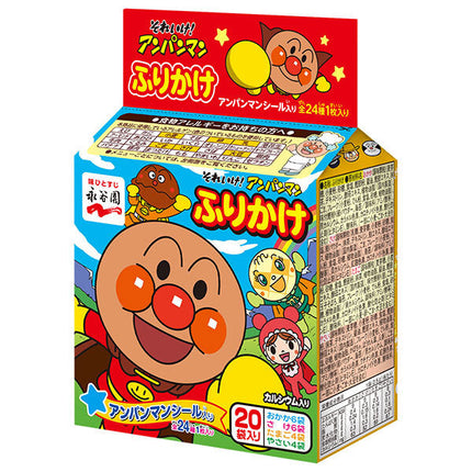 Naganoya-en, Flocons de riz pour enfants, Anpanman, mini-paquet, 50g x 10 sachets.