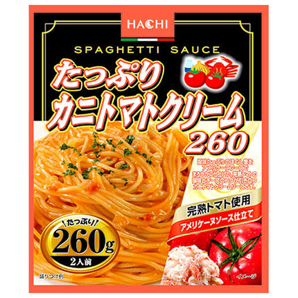 Hachi Foods Plenty of Crab Tomato Cream 260 260g x 20 pieces [Shipped in Japan]