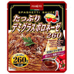 Hachi Foods Plenty of Demi Glace Bolognese 260 260g x 20 pieces [Shipped in Japan]