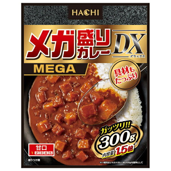 Hachi Foods Mega Curry DX Sweet 300g x 20 pieces [Shipped in Japan]