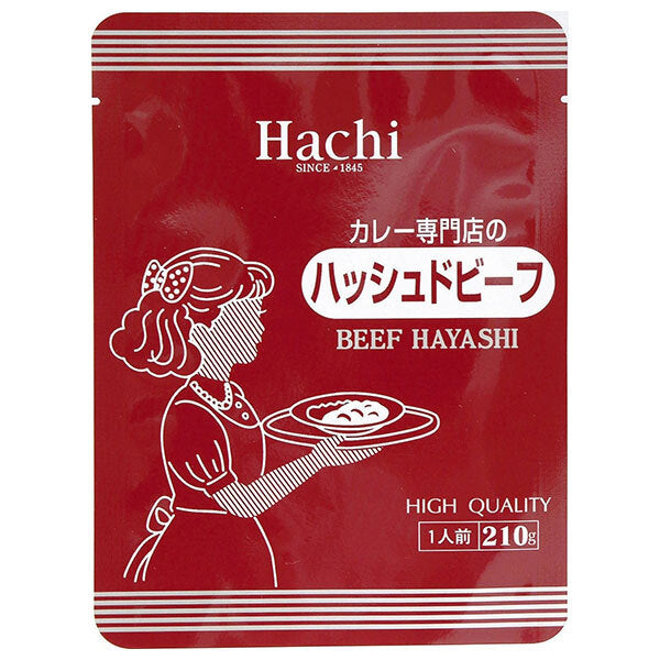 Hachi Foods Curry specialty store hashed beef 210g x 30 pieces [shipped in Japan]