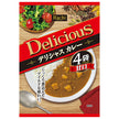 Hachi Foods Delicious Curry Sweet (170g x 4 bags) x 12 pieces [Shipped in Japan]