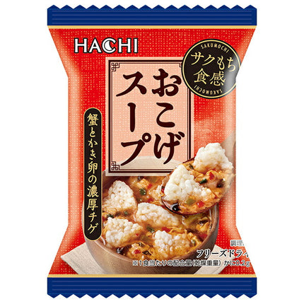 Hachi Foods Rich Jjigae Soup with Crab and Scraped Egg 19.5g x 30 pieces [Shipped in Japan]